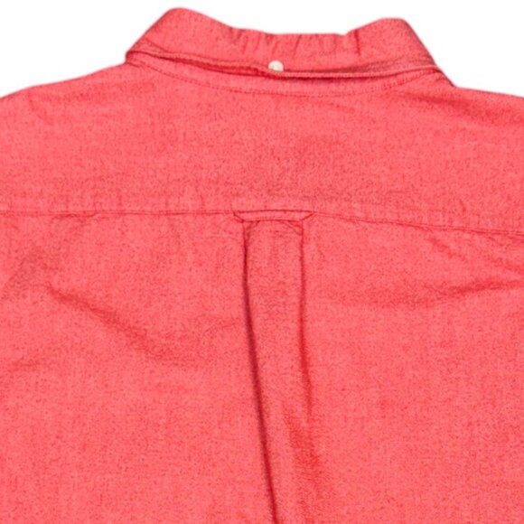EUC Men's J. CREW Slim Oxford Button Down Red Chambray Shirt | Size XL - Picture 5 of 9